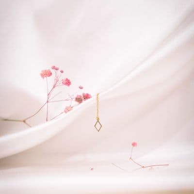 Teardrop Halo Necklace